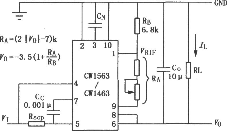 CW1469／1569与CW1463/1563系列多端可调稳压器