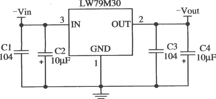 LW79M30的典型应用电路