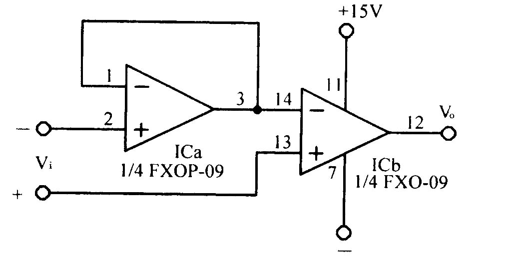 零漂移运算放大电路