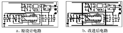 某高压控制保护PCB的部分电路