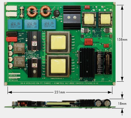 12V、300W、小型通用 AC-DC电源。