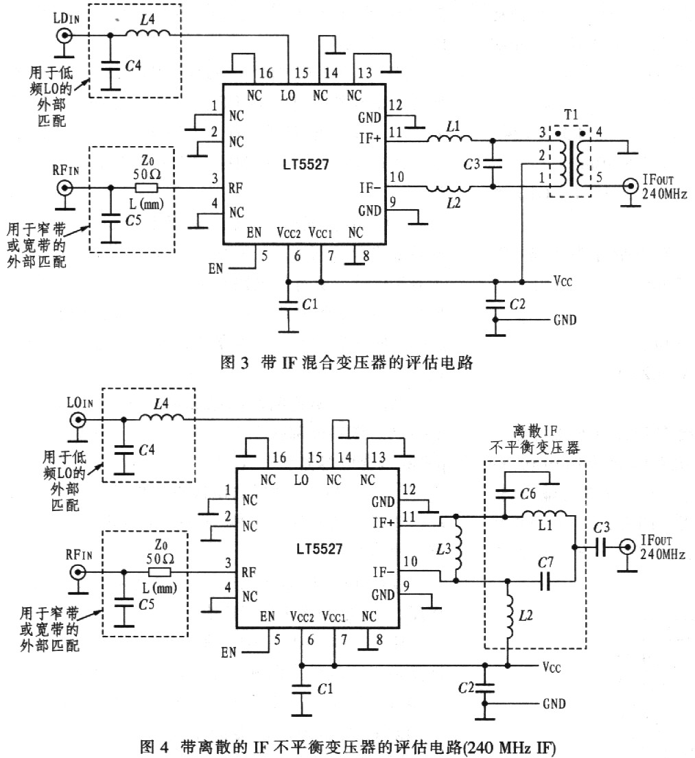 LT5527的应用电路设计