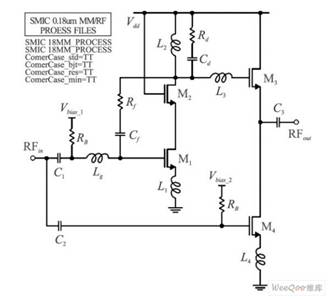 低噪放电路结构示意图
