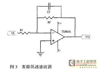 有源低通滤波器