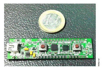 Figure 2. EVAL-ADUC7061MKZ Board Used for this Circuit.