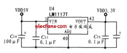 图2 3.3 V 电压的实现