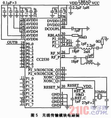 基于ZigBee无线传输技术的电子听诊器