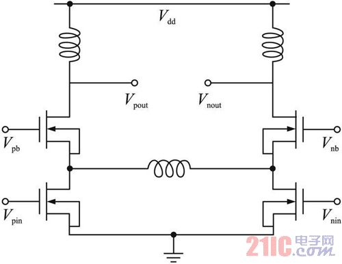 图1共源共栅电感的应用