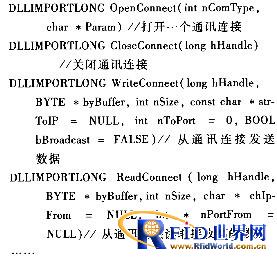 分析RFID通讯组件设计与应用