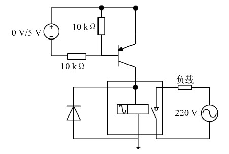 图3 远程控制开关控制电路