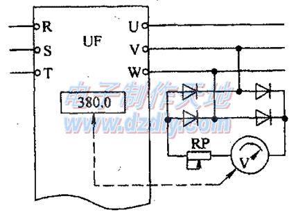 经济实用的三相整流式电压表电图DC Voltmeter