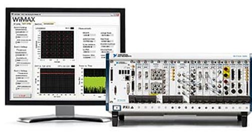 图3. NI WiMAX 测试系统