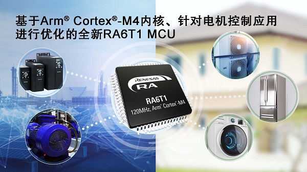 基于Arm Cortex-M4内核、针对电机控制应用进行优化的全新RA6T1 MCU.jpg