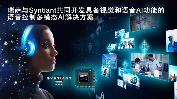 瑞萨与Syntiant共同开发具备视觉和语音AI功能的语音控制多模态AI解决方案.jpeg